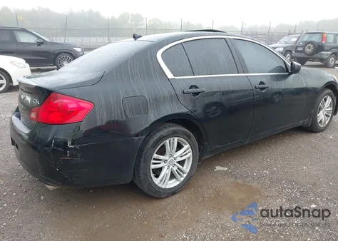 2011 Infiniti G25 z USA, uszkodzony, nr VIN JN1DV6AR9BM651452